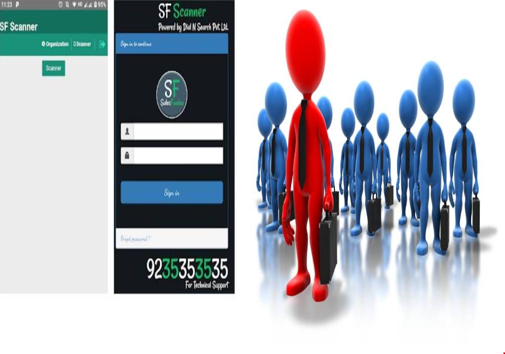 Visiting Card Scanner